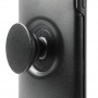 Двухкомпонентный силиконовый матовый непрозрачный чехол с поликарбонатной накладкой и встроенным попсокетом для Iphone 11
