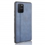 Чехол задняя накладка для Samsung Galaxy S10 Lite с текстурой кожи, цвет Черный