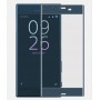 3D полноэкранное ультратонкое износоустойчивое сколостойкое олеофобное защитное стекло для Sony Xperia XZ/XZs, цвет Черный