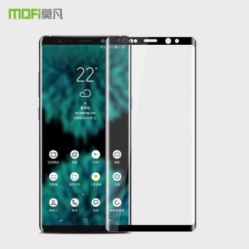 Премиум 3D(5D) Full Glue полноэкранное безосколочное защитное стекло Mofi с усиленным олеофобным слоем для Samsung Galaxy Note 9