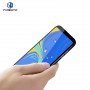 Улучшенное чувствительное 3D полноэкранное защитное стекло Pinwuyo для Samsung Galaxy A7 (2018)