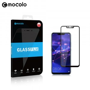 Премиум 5D Full Cover полноэкранное безосколочное защитное стекло Mocolo со сверхточными краями для Huawei Mate 20 Lite