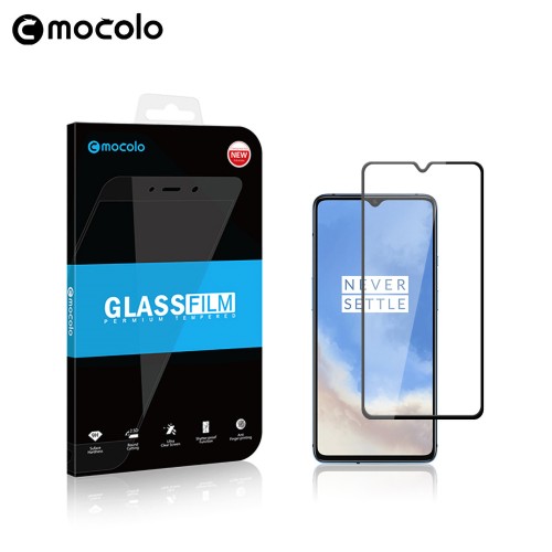Премиум 5D Full Cover полноэкранное безосколочное защитное стекло Mocolo со сверхточными краями для OnePlus 7T