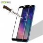 Премиум 3D(5D) Full Glue полноэкранное безосколочное защитное стекло Mofi с усиленным олеофобным слоем для Samsung Galaxy A6 Plus