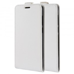 Вертикальный чехол-книжка для Samsung Galaxy S20 Plus с отделениями для карт и магнитной защелкой Белый