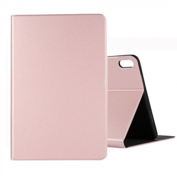 Чехол книжка подставка на непрозрачной силиконовой основе для Huawei MatePad Розовый