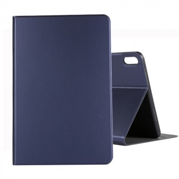 Чехол книжка подставка на непрозрачной силиконовой основе для Huawei MediaPad M6 10.8 Синий