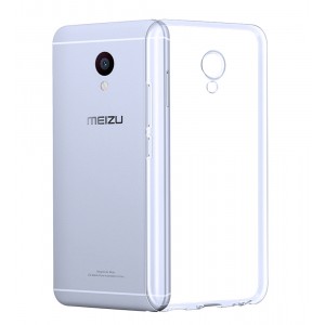 Силиконовый транспарентный чехол для Meizu M5 Note