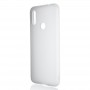Силиконовый матовый полупрозрачный чехол для Xiaomi RedMi Note 7, цвет Белый