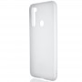 Силиконовый матовый полупрозрачный чехол для Xiaomi RedMi Note 8, цвет Белый