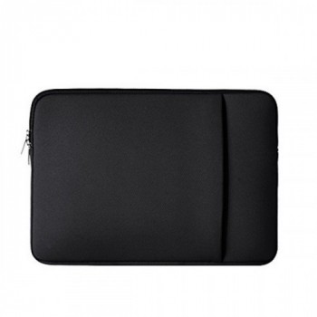Чехол папка с наружным карманом для ноутбуков 14-14.9 дюймов Черный