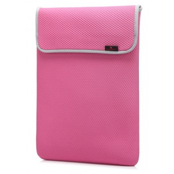 Текстильный мешок с текстурой ромб для ноутбуков 15-15.9 дюймов Розовый