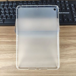 Силиконовый матовый полупрозрачный чехол для Ipad Mini 1/2/3 Белый