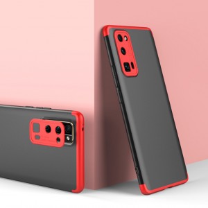 Трехкомпонентный сборный двухцветный пластиковый чехол для Huawei Honor 30 Pro Красный