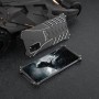 Цельнометаллический противоударный чехол из авиационного алюминия на винтах с мягкой внутренней защитной прослойкой для гаджета с прямым доступом к разъемам для Huawei Honor 30 Pro , цвет Черный