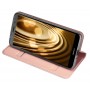 Магнитный флип чехол-книжка для Samsung Galaxy A31 с функцией подставки и с отсеком для карт, цвет Розовый