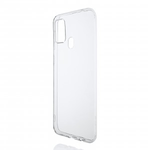Силиконовый глянцевый транспарентный чехол для Samsung Galaxy M31