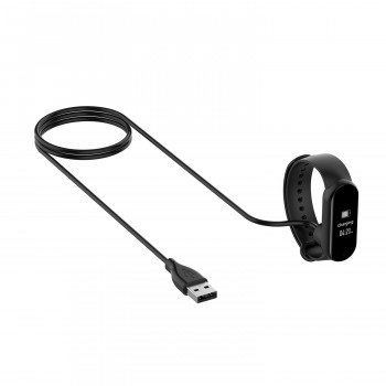 Магнитный зарядный USB кабель 1м для Xiaomi Mi Band 5/6