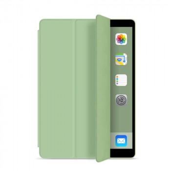 Сегментарный чехол книжка подставка на непрозрачной силиконовой основе для Huawei MatePad Зеленый