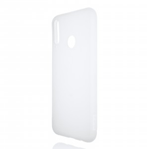 Силиконовый матовый полупрозрачный чехол для Huawei P40 Lite E/Honor 9C Белый