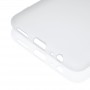 Силиконовый матовый полупрозрачный чехол для Meizu 16T, цвет Белый