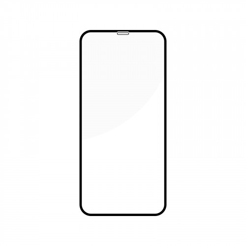 3D полноэкранное ультратонкое износоустойчивое сколостойкое олеофобное защитное стекло для Iphone Xs Max/11 Pro Max, цвет Черный