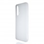 Силиконовый матовый полупрозрачный чехол для Realme X3 SuperZoom, цвет Белый