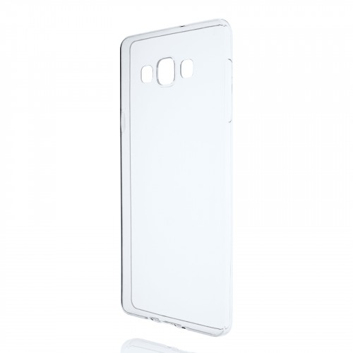 Силиконовый глянцевый транспарентный чехол для Samsung Galaxy A7
