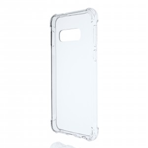 Прозрачный противоударный силиконовый чехол для Samsung Galaxy S10e с усиленными углами