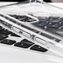 Силиконовый глянцевый транспарентный чехол с усиленными углами для Tecno Pouvoir 4
