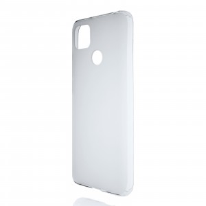 Силиконовый матовый полупрозрачный чехол для Xiaomi RedMi 9C Белый