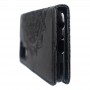 Чехол портмоне подставка текстура Узоры на силиконовой основе с отсеком для карт на дизайнерской магнитной защелке для Huawei Honor 30S