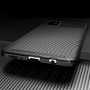 Матовый силиконовый чехол для Samsung Galaxy M51 с текстурным покрытием карбон