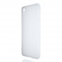 Силиконовый матовый полупрозрачный чехол для Vivo Y91C/Y1S, цвет Белый