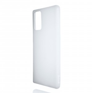Силиконовый матовый полупрозрачный чехол для Samsung Galaxy Note 20