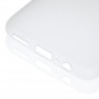 Силиконовый матовый полупрозрачный чехол для Huawei Honor 9A, цвет Белый