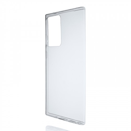 Силиконовый глянцевый транспарентный чехол для Samsung Galaxy Note 20 Ultra 