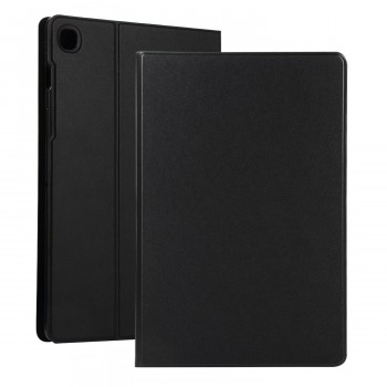 Чехол книжка подставка на непрозрачной силиконовой основе для Samsung Galaxy Tab A7 10.4 (2020) Черный