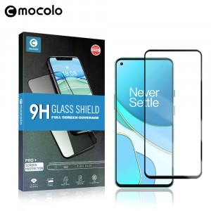Премиум 3D сверхчувствительное ультратонкое защитное стекло Mocolo для OnePlus 8T Черный