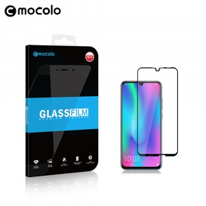 Улучшенное закругленное 3D полноэкранное защитное стекло Mocolo для Huawei Honor 10 Lite/P Smart (2019) Черный