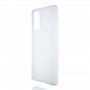Силиконовый матовый полупрозрачный чехол для Samsung Galaxy S20 FE, цвет Белый