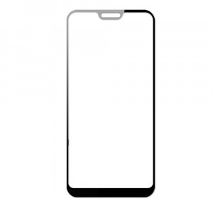 3D полноэкранное ультратонкое износоустойчивое сколостойкое олеофобное защитное стекло для OnePlus 6 Черный