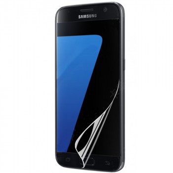 Экстразащитная термопластичная уретановая пленка на плоскую и изогнутые поверхности экрана для Samsung Galaxy S7 Edge