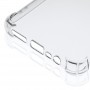 Силиконовый глянцевый транспарентный чехол с усиленными углами для Realme C15