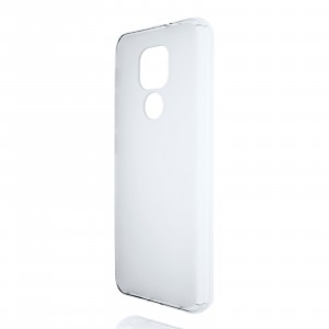 Силиконовый матовый полупрозрачный чехол для Motorola Moto G9 Play/E7 Plus