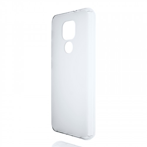 Силиконовый матовый полупрозрачный чехол для Motorola Moto G9 Play/E7 Plus