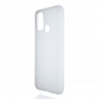 Силиконовый матовый полупрозрачный чехол для OPPO A53, цвет Белый