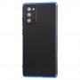 Трехкомпонентный сборный двухцветный пластиковый чехол для Samsung Galaxy Note 20, цвет Синий