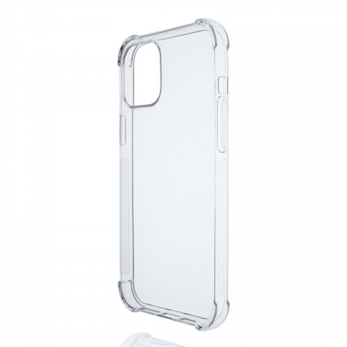 Прозрачный противоударный силиконовый чехол для Iphone 12 Pro Max с усиленными углами