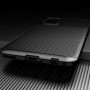 Матовый силиконовый чехол для Huawei Honor 10X Lite с текстурным покрытием карбон